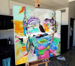 Leaving the Sea Behind, Painting, Acrylic on Canvas