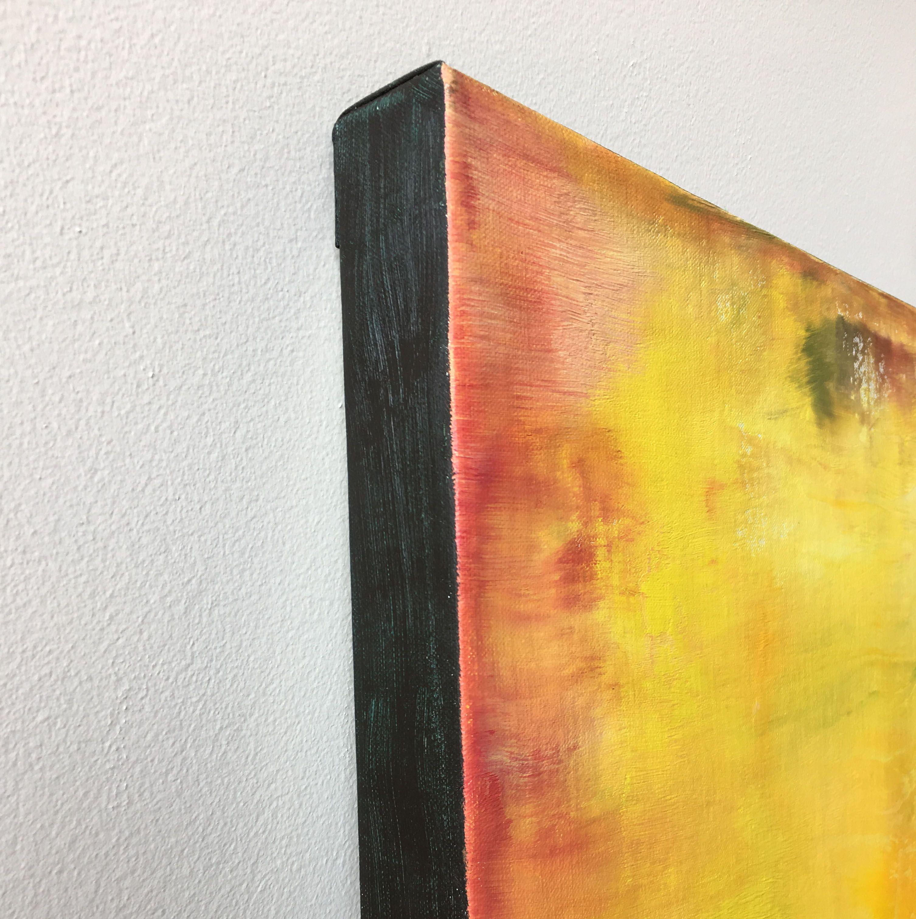 Discesa, Pittura, Olio su tela - Painting di Sheryl Tempchin
