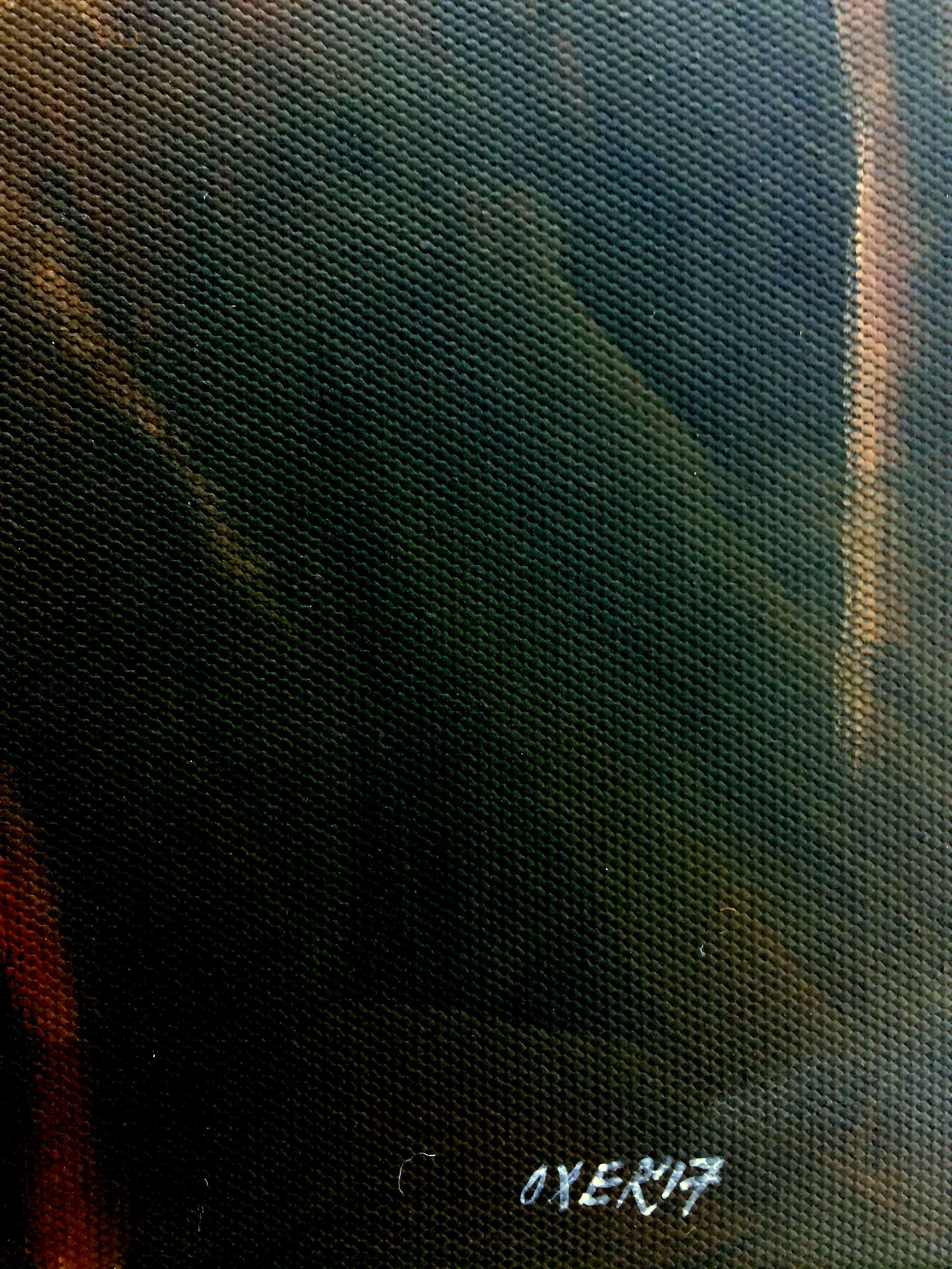 Twilight, Gemälde, Acryl auf Leinwand im Angebot 1