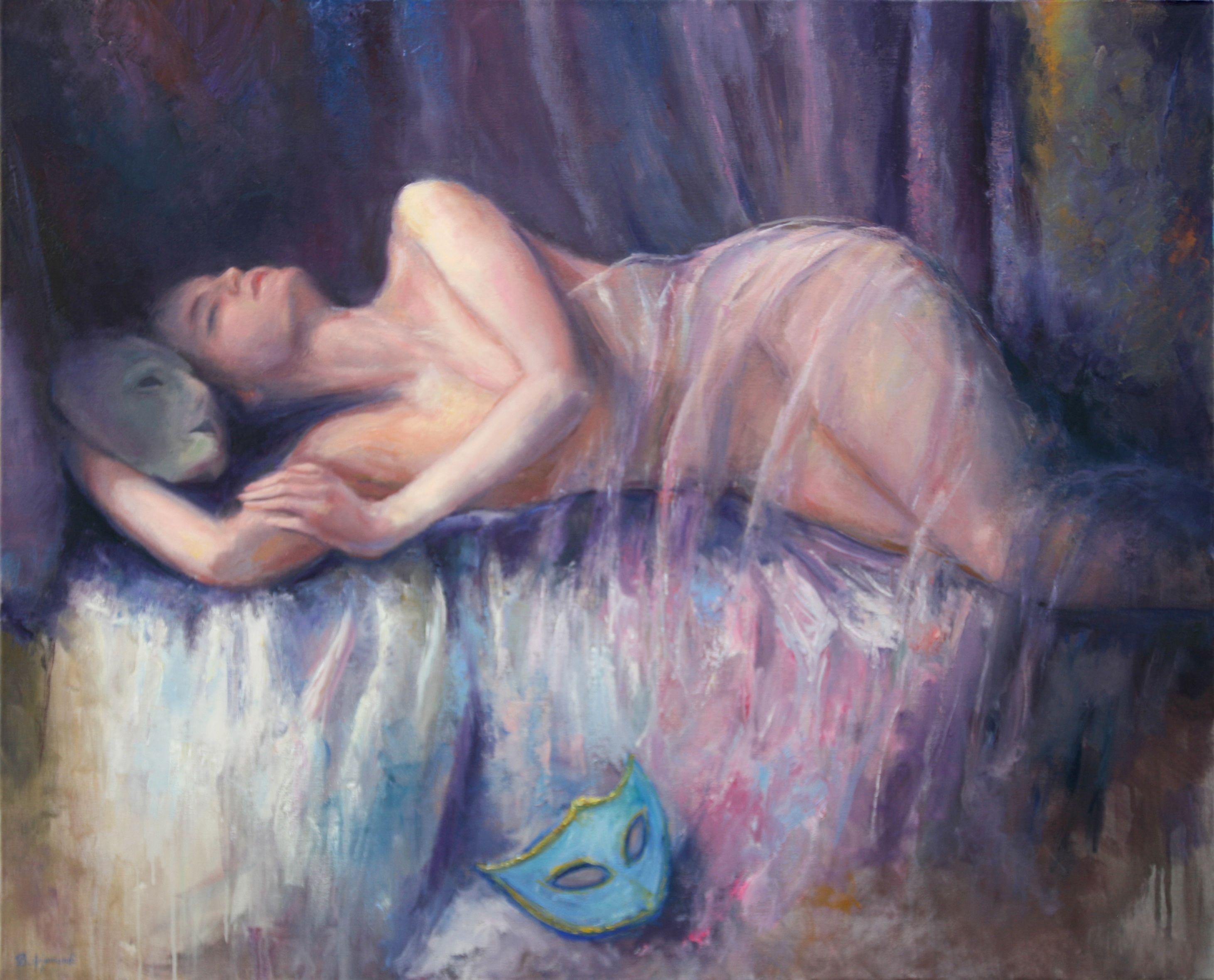 Dreaming, Painting, Oil on Canvas