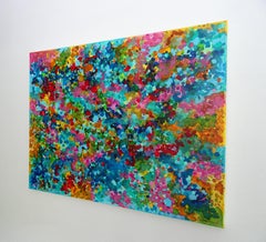 Composition de la beauté, peinture, acrylique sur toile