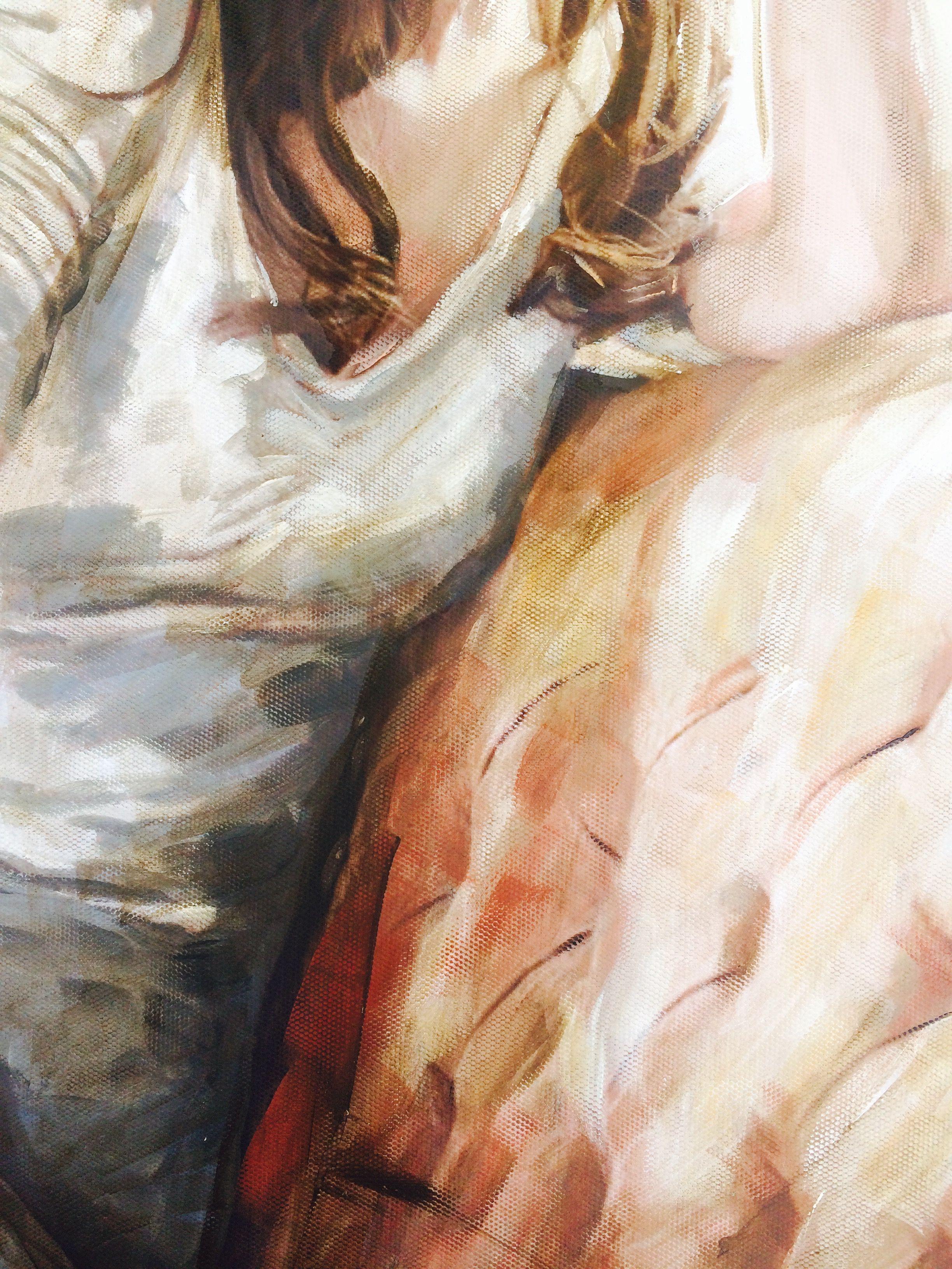 An Afternoon Meeting, Painting, Acrylic on Canvas 1