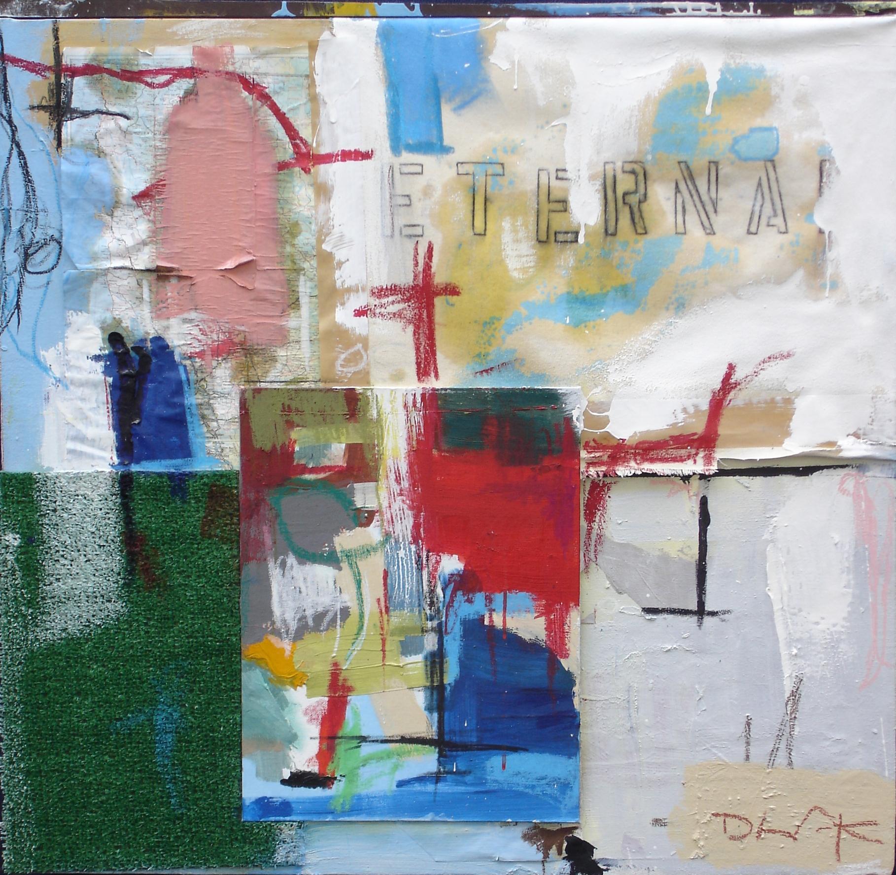 Eternal - For Jeff, Mixed Media on Canvas - Mixed Media Art by David Hewitt