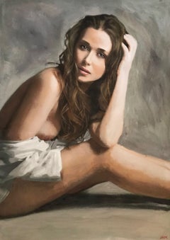 La gouvernante, peinture, acrylique sur toile