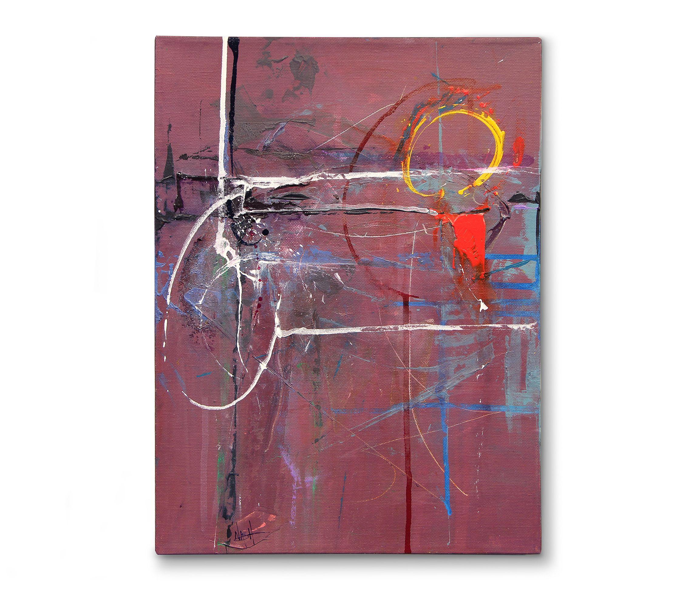 Dan Nash Gottfried Abstract Painting - 'Upside Down', Painting, Acrylic on Canvas