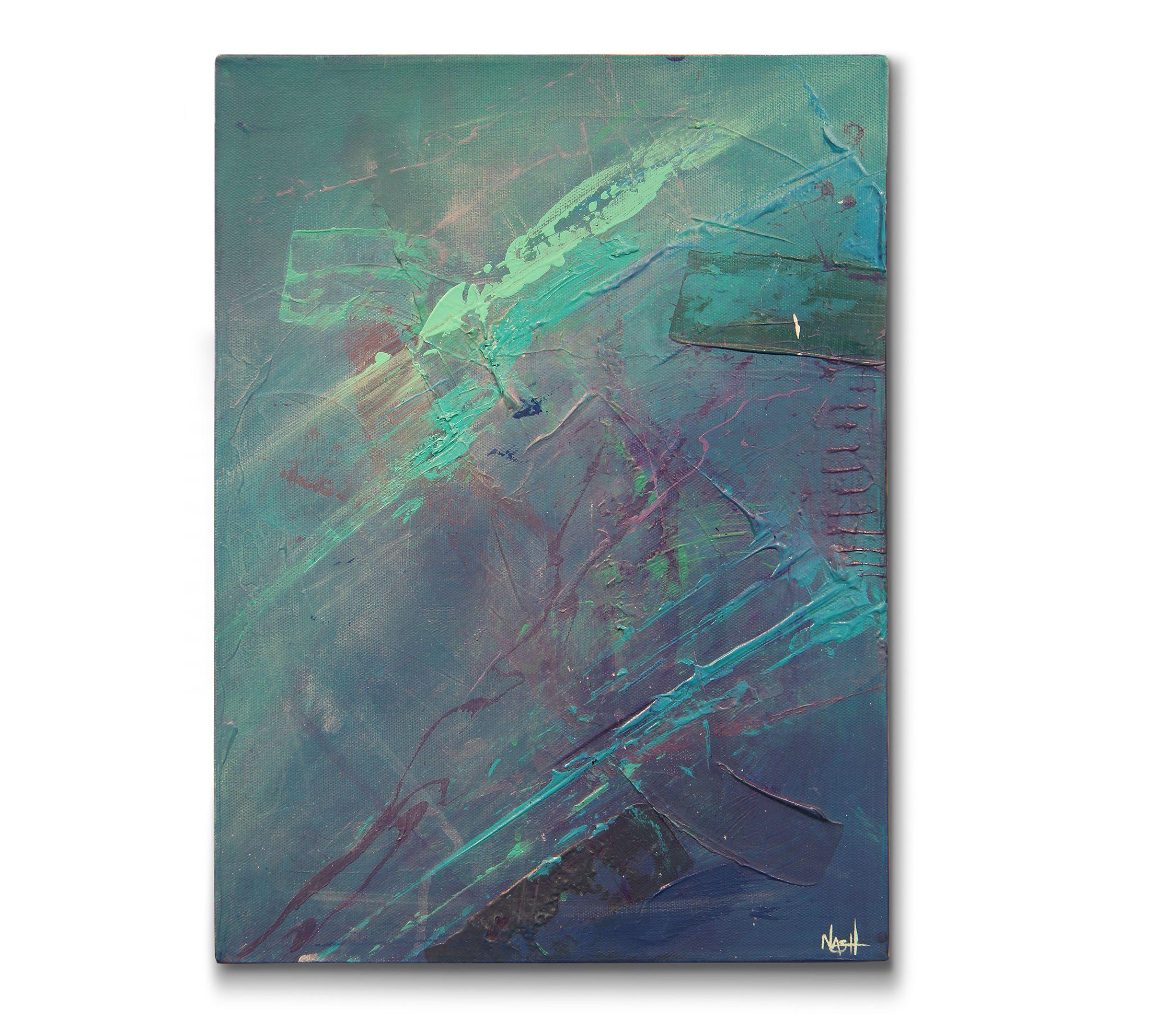 Abstract Painting di Dan Nash Gottfried - 'Submersed', Pittura, Acrilico su tela