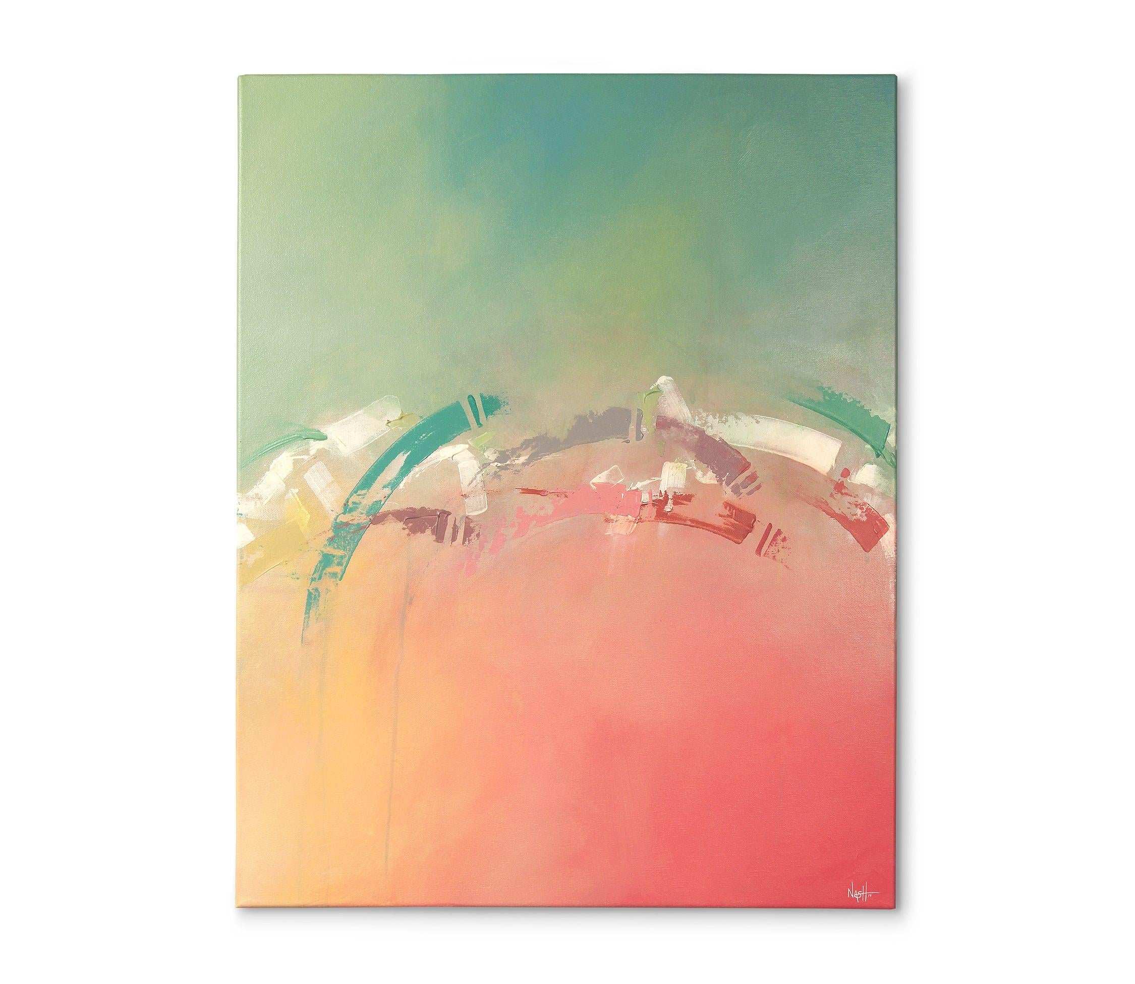 Abstract Painting di Dan Nash Gottfried - 'Even Flow', Pittura, Acrilico su tela
