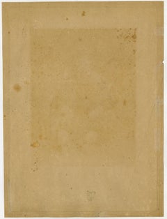 Sebastian de Morra - Court dwarf by Francisco Ribera - Engraving - 18th Century