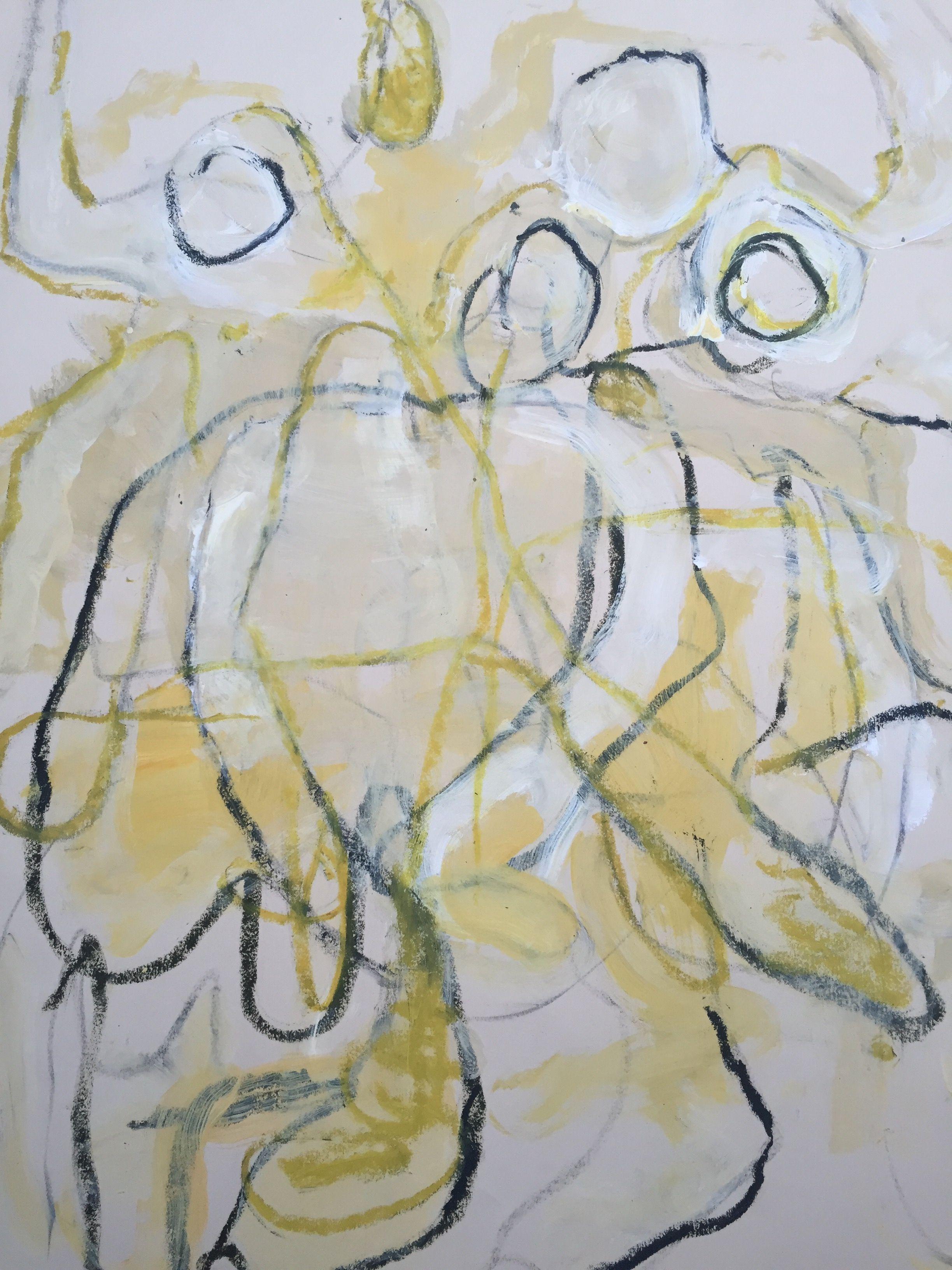 The Party 2, Techniques mixtes sur papier