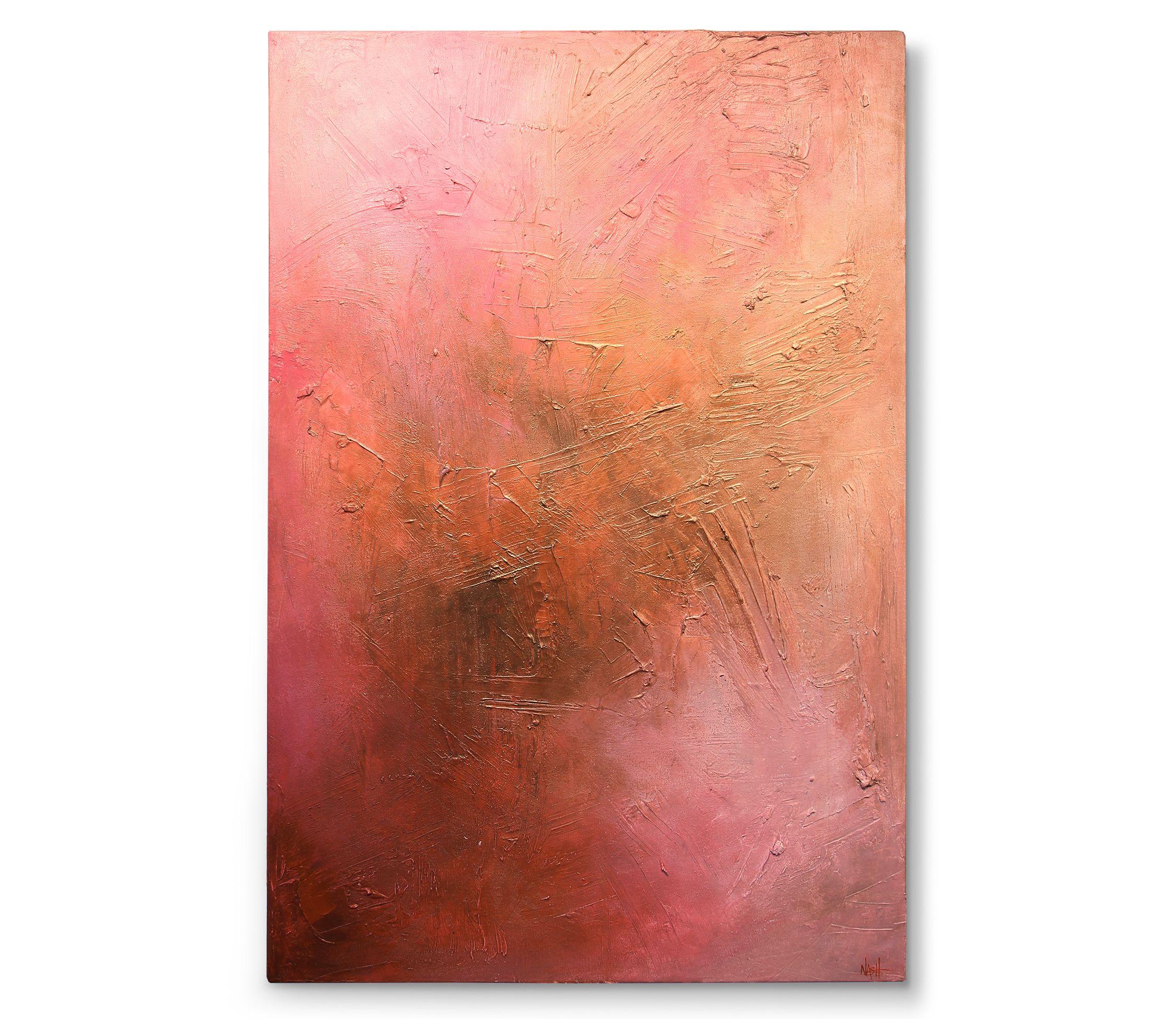 Dan Nash Gottfried Abstract Painting - 'Glazed', Painting, Acrylic on Canvas