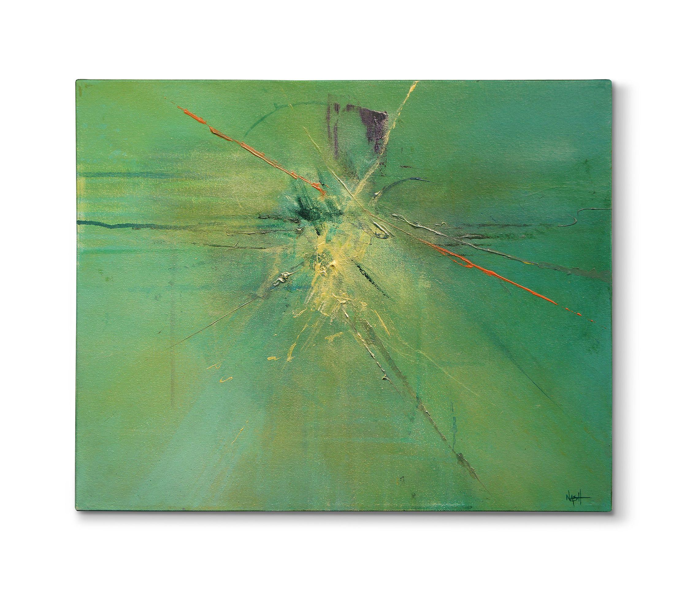 Dan Nash Gottfried Abstract Painting - 'Stricken', Painting, Acrylic on Canvas