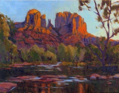 Cathedral Rock, Sedona, Painting, Oil on Canvas