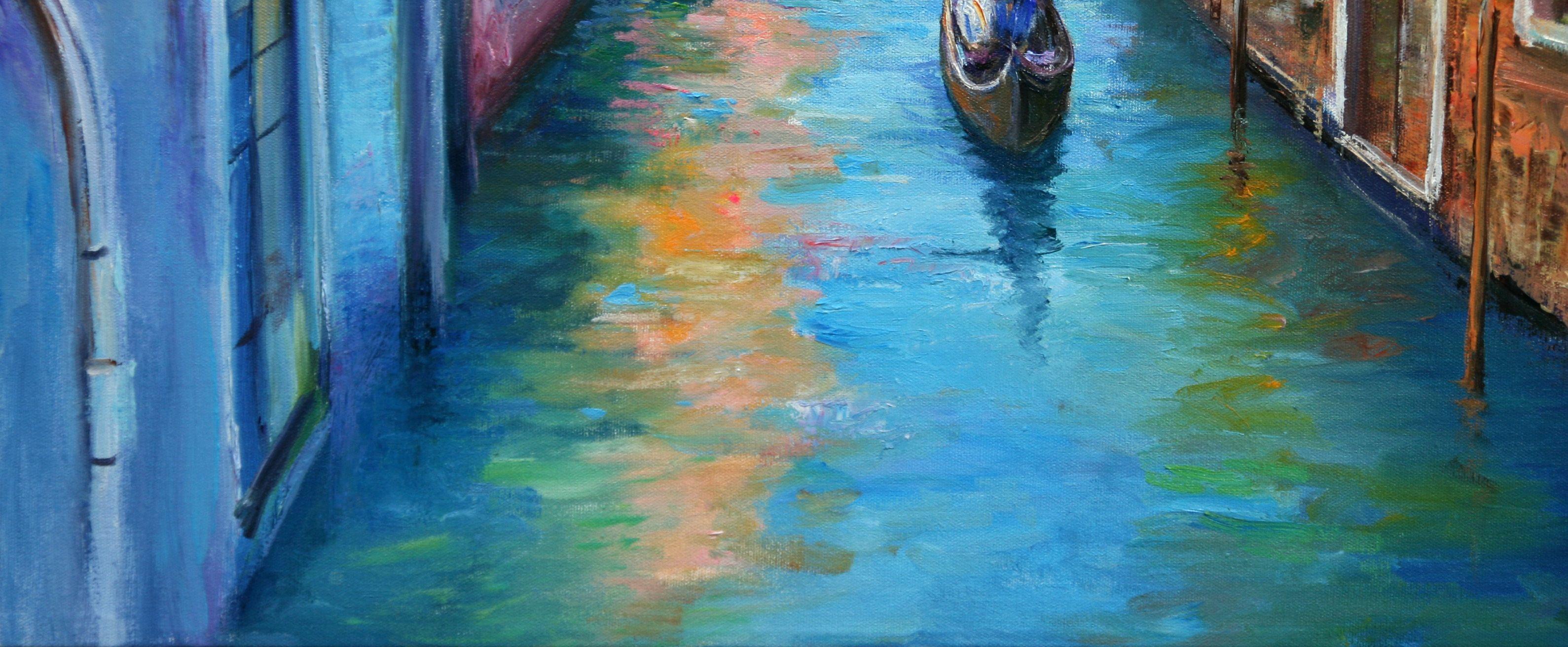 The Colors of Venice, Painting, Oil on Canvas 2