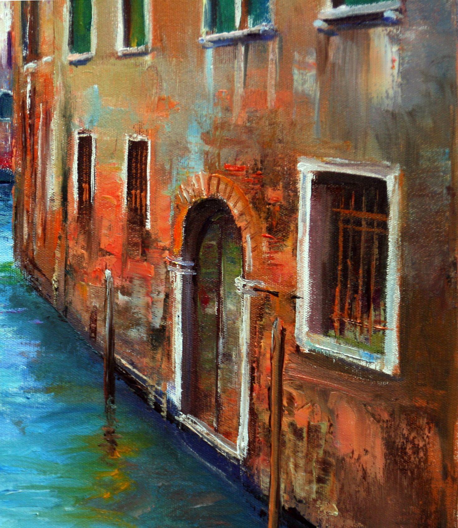 The Colors of Venice, Painting, Oil on Canvas 3