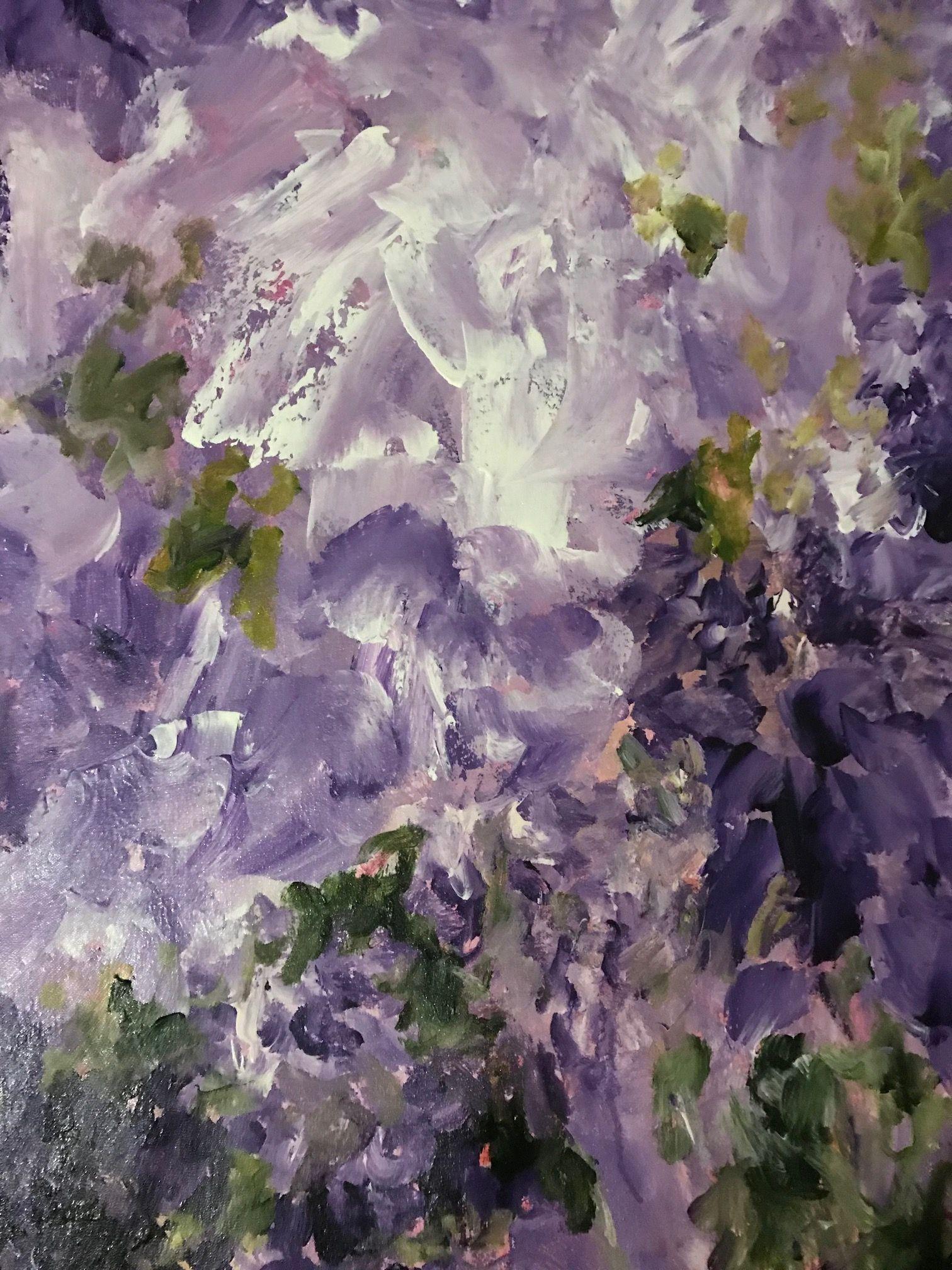 wisteria painting