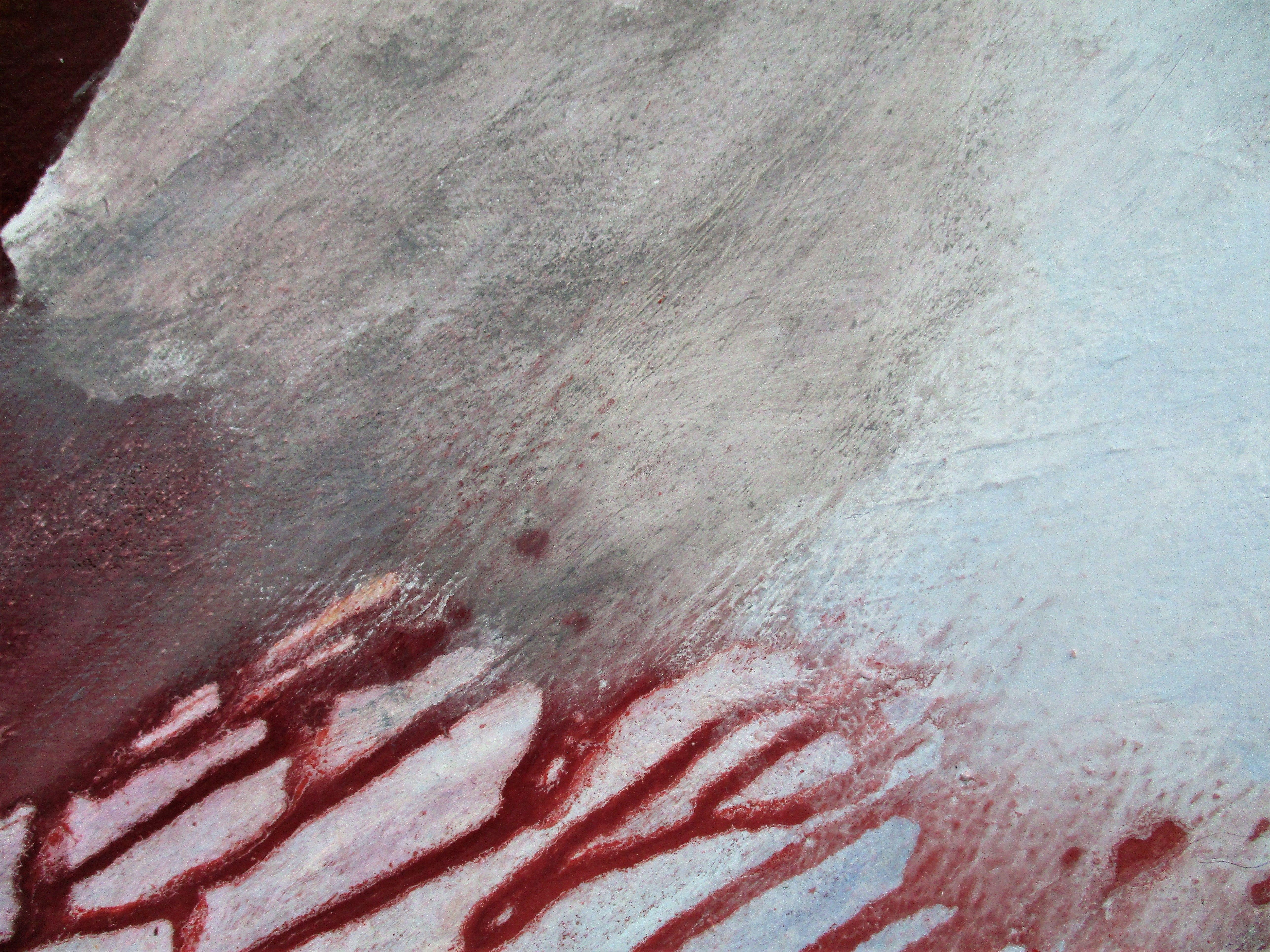 Un marco mental abierto, Pintura, Óleo sobre lienzo - Painting Abstracto de Lee Panizza