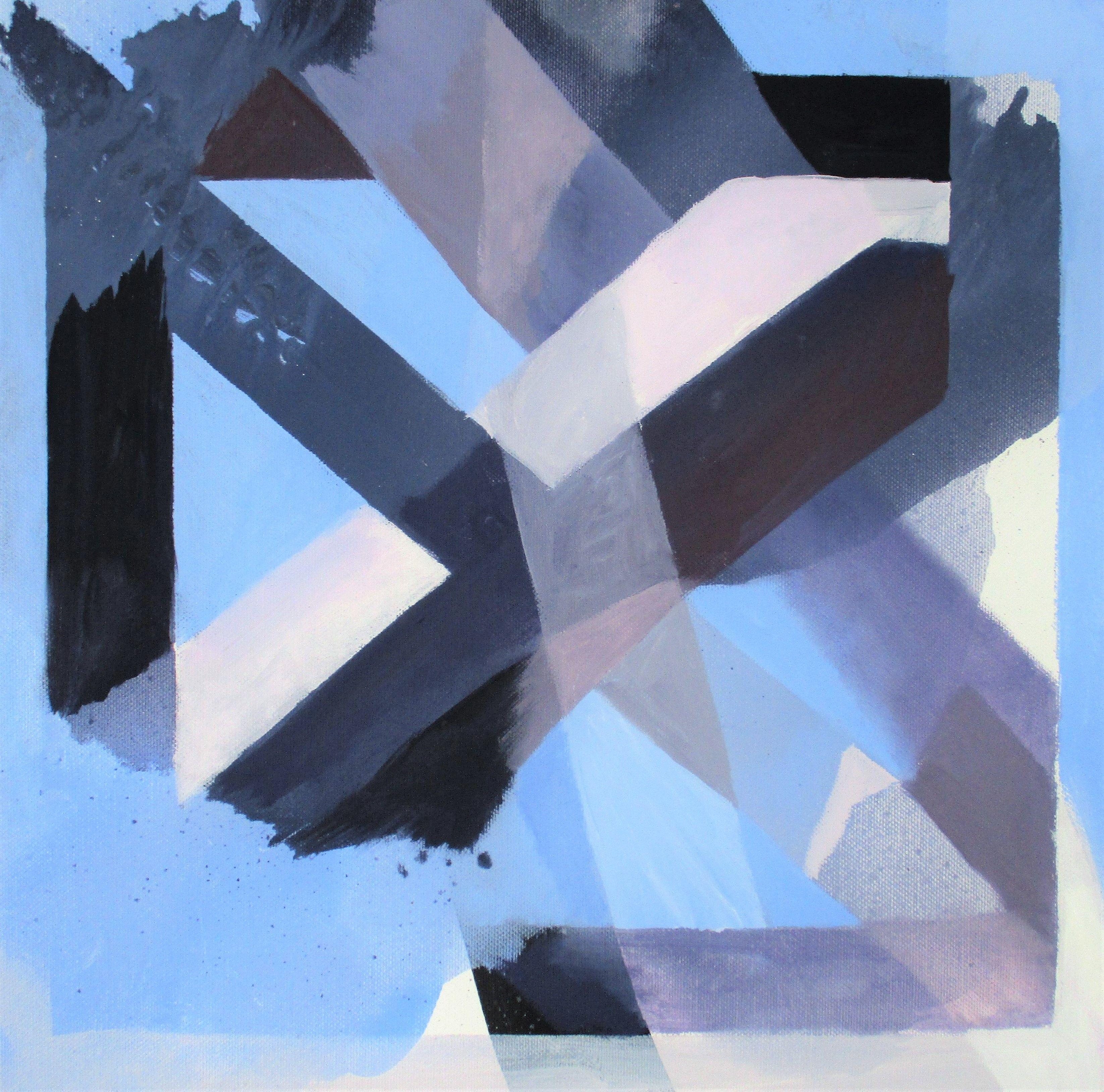 Abstract Painting di Lee Panizza - Separazione, Pittura, Olio su tela