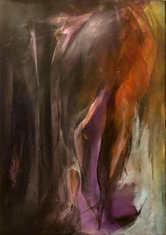CaffÃ¨ la luna, Pintura, AcrÃlico sobre lienzo