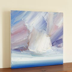 Skies over Lindisfarne, Painting, Oil on Canvas