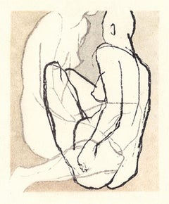 Sans titre ( Nu) - XXIe siècle:: Jeune artiste:: gravure figurative