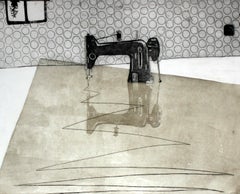 This is not a sewing machine - XXI century, Print, Etching, Interiors