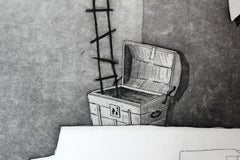 Come back, it's raining - XXI century, Print, Etching, Interiors