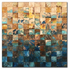 Transitions No.1, Mixed Media on Wood Panel