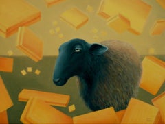 En un revoltijo, Pintura, Óleo sobre lienzo