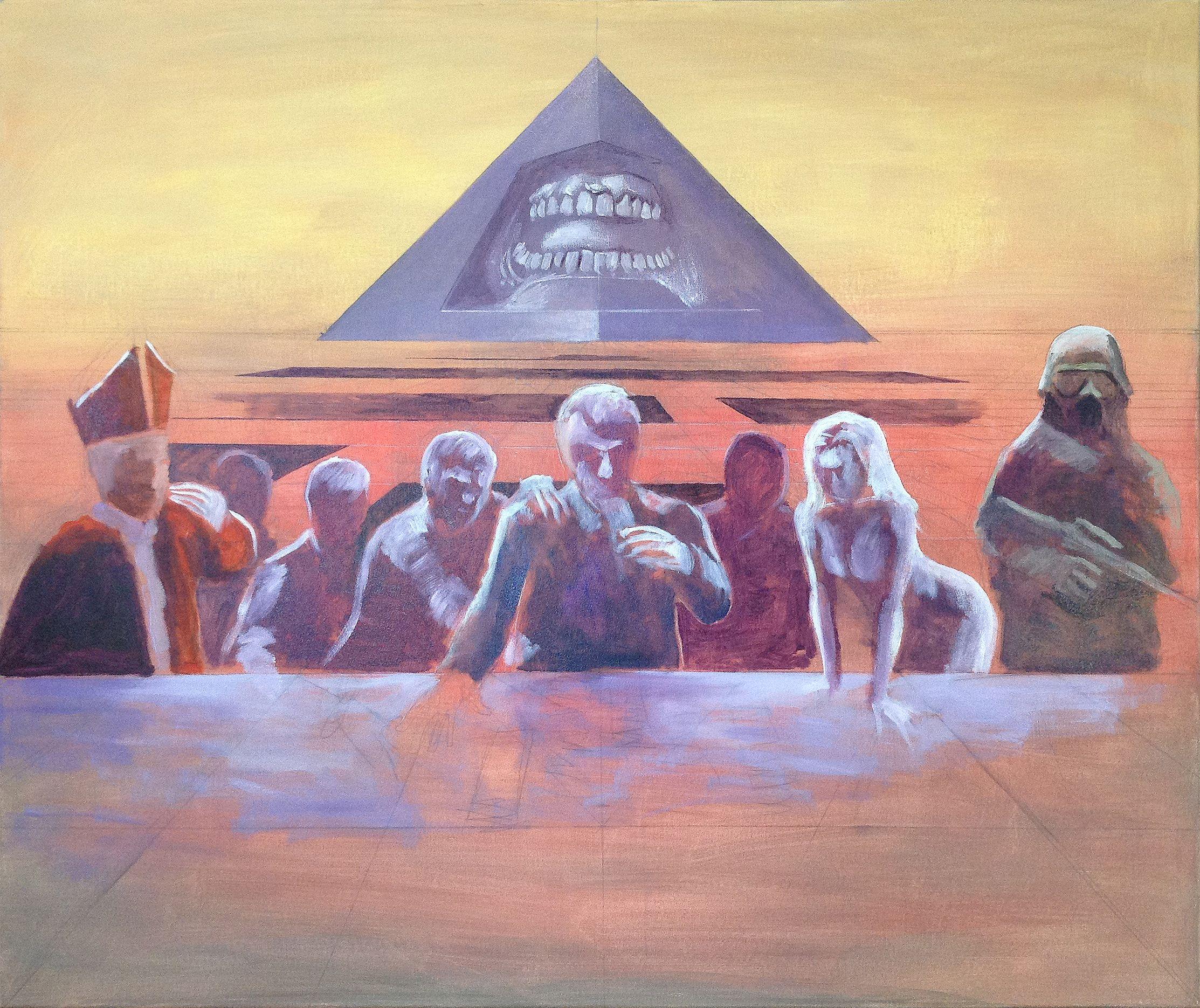 L'ultima cena, Pittura, Olio su tela 1