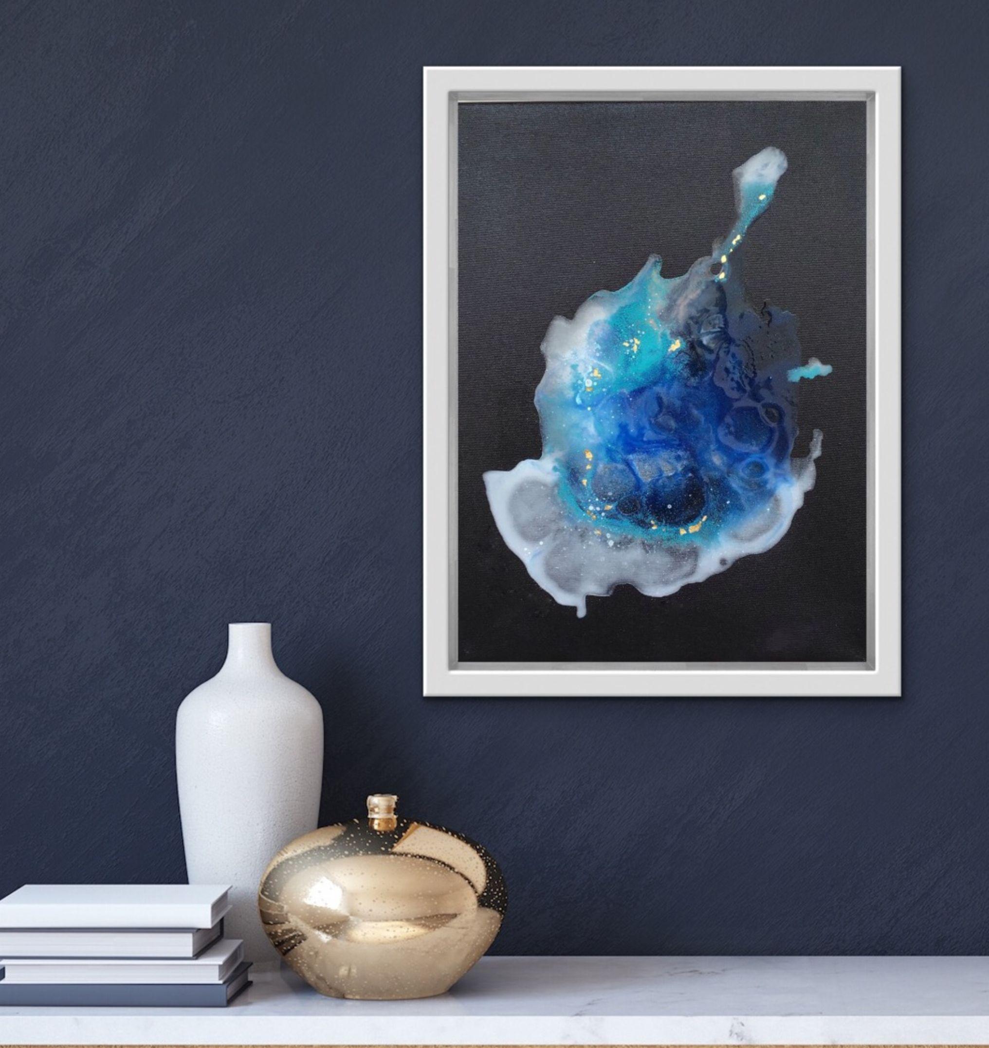 Die Lagoon Nebula-Serie ist eine Kombination aus meinen laufenden Sammlungen Hydroexperiences und Skyexperiences. Sie ist inspiriert von den Texturen und Farbempfindungen des Universums und der Lebewesen darin. Die Natur ist immer meine größte