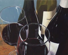 Pinot Noir, Gemälde, Öl auf Leinwand
