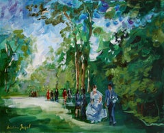 Used Original oil painting wedding, Painting, Oil on Canvas