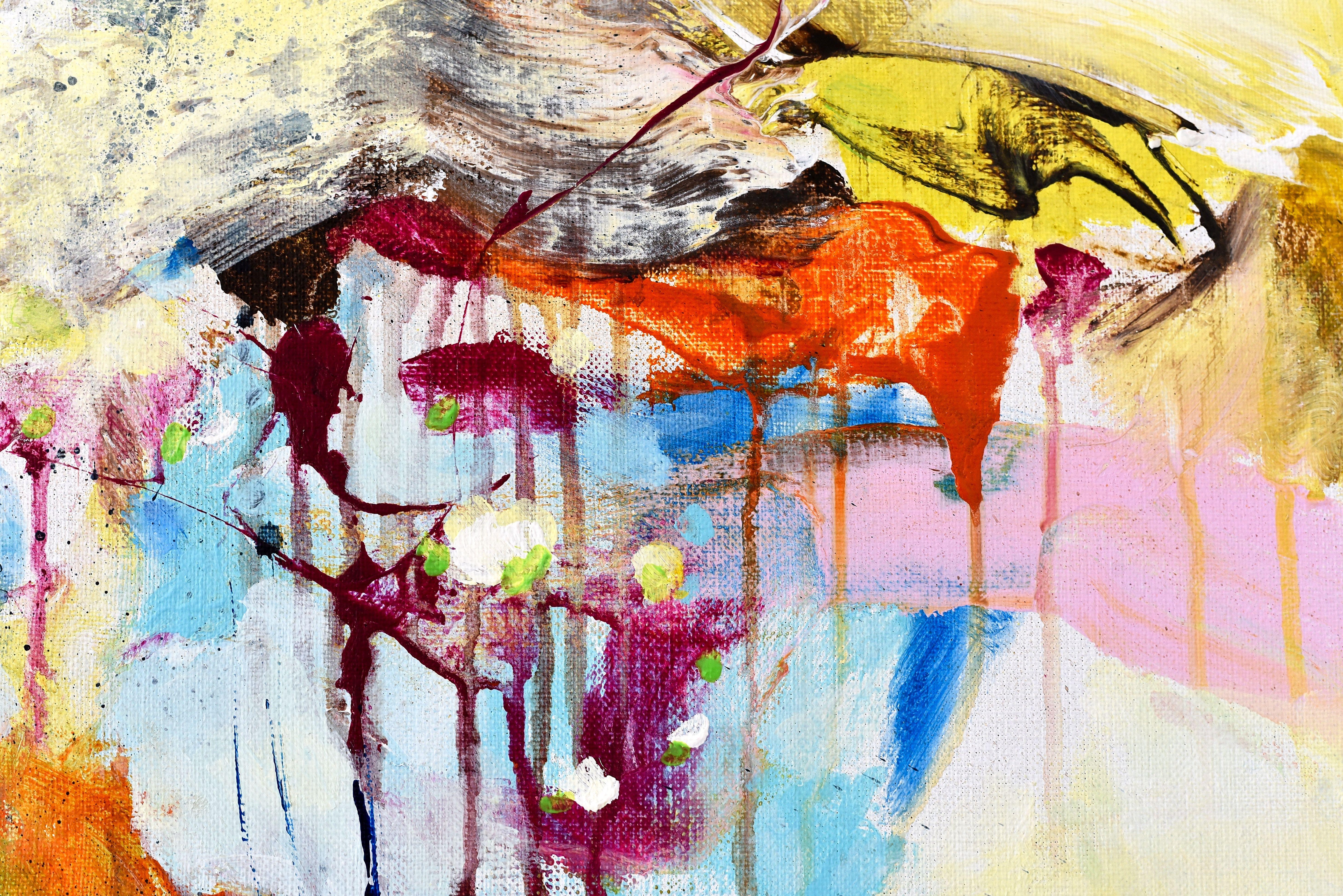 AS261, Pittura, Acrilico su tela - Abstract Painting Beige di Radek Smach