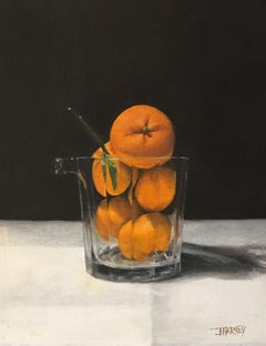 Deconstructed Oranges, Painting, Oil on Other