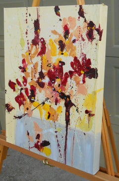 Fleur de Moisson (Flower of Harvest), Painting, Oil on Canvas