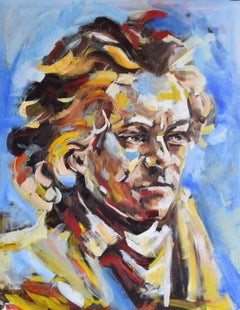 Beethoven, Painting, Oil on Canvas
