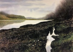 NORTHERN THAMES, Painting, Watercolor on Watercolor Paper