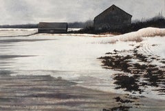 North of Somewhere, Pittura, Acquerello su carta acquerellata