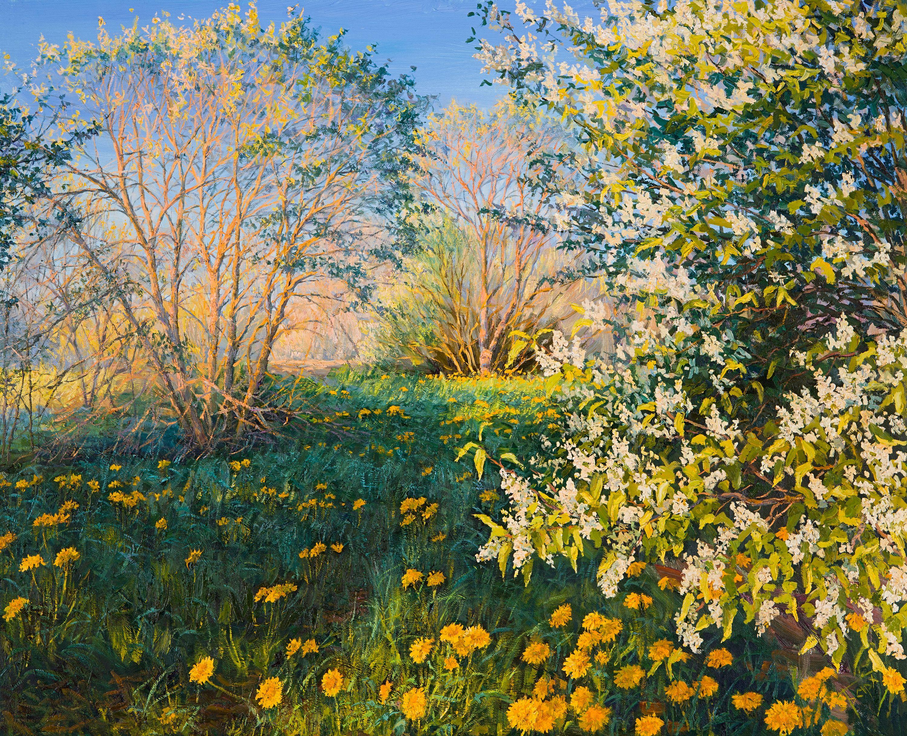 spring landscape paintings