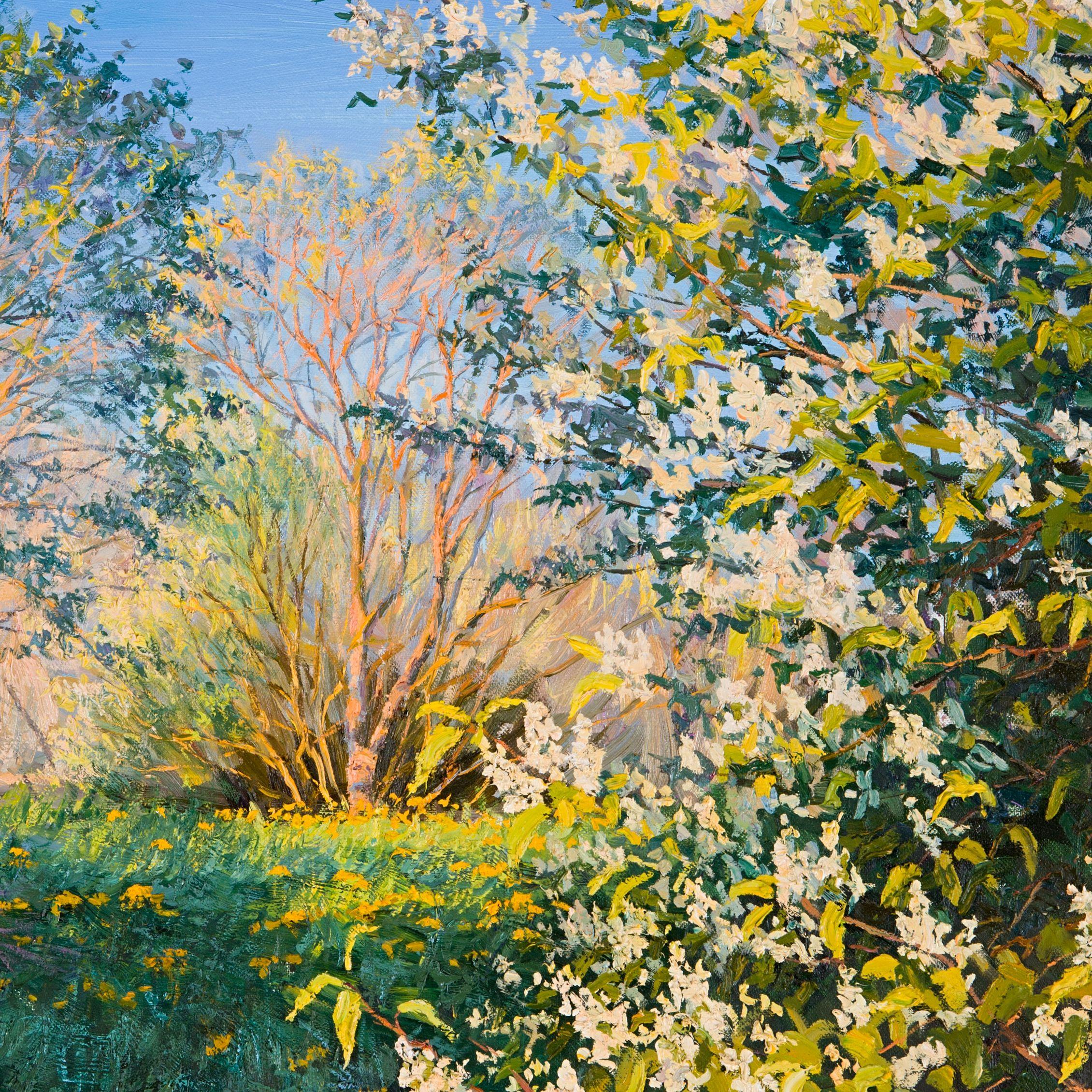 Title: Spring Landscape;  Object type: painting;  Artist: Elena Barkhatkova;  Date made: 2017;  Medium and support: oil on canvas;  Dimensions: h 81 cm Ã— w 100 cm Ã— d 3 cm;  Copyright: Elena Barkhatkova :: Painting :: Impressionist :: This piece