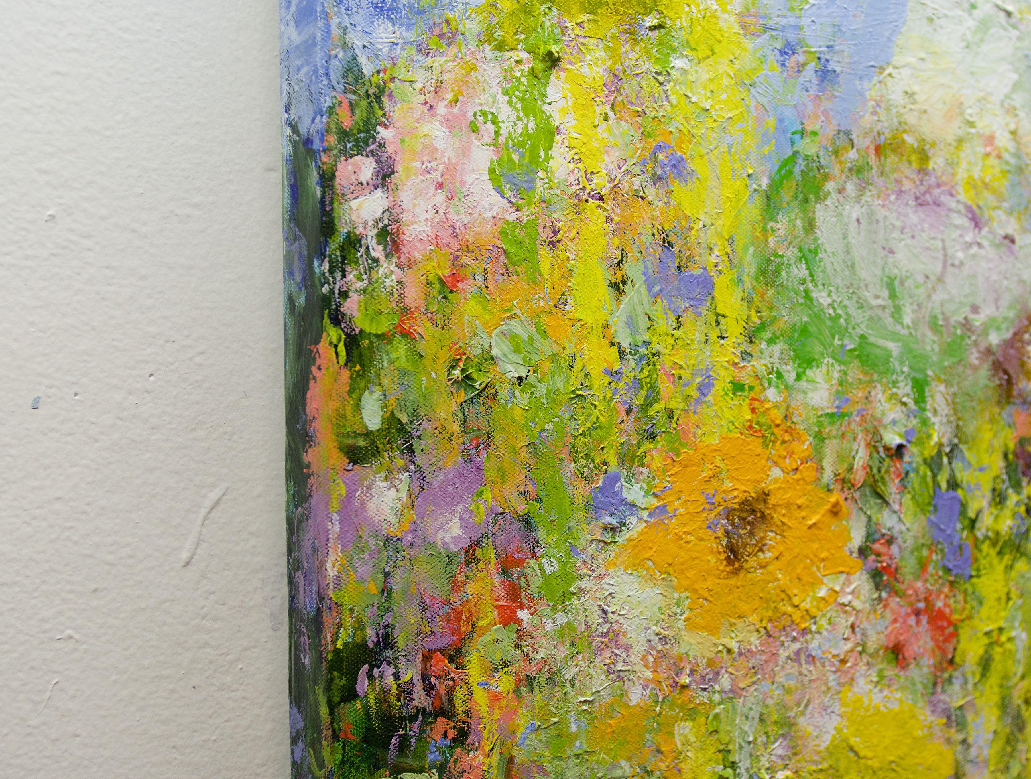 Dandelion Dust, Painting, Acrylic on Canvas 2