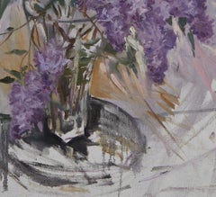 Lylac, Painting, Oil on Canvas