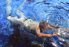 Into the Blue, Pittura, Acrilico su tela