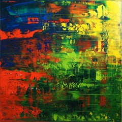 Color Rush I, Painting, Acrylic on Canvas