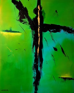Solitary Dancing, Painting, Acrylic on Canvas