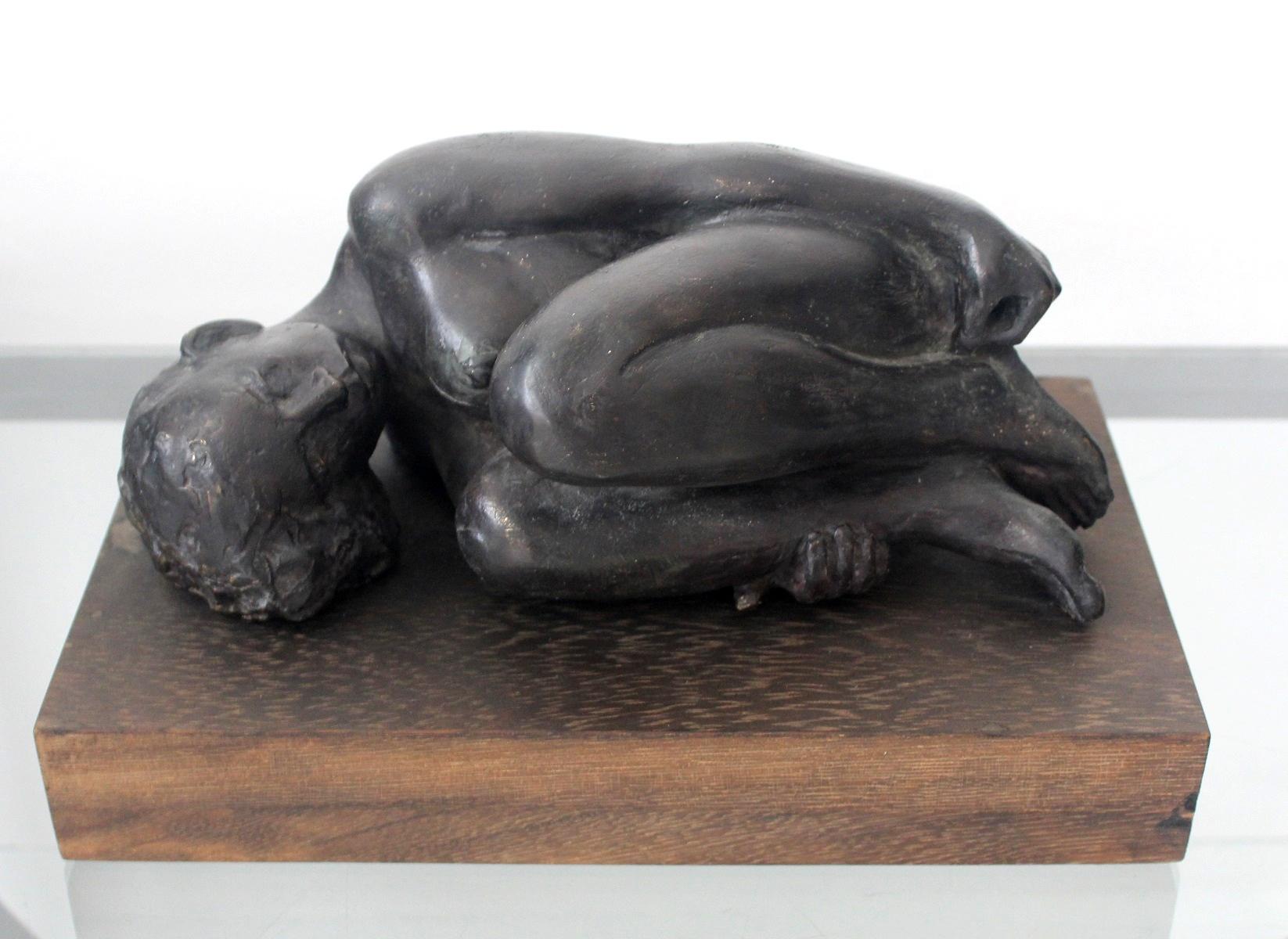 Ryszard Piotrowski Nude Sculpture - Nude - XXI century, Bronze figurative sculpture