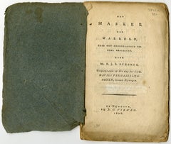 32-page booklet containing a poem by E.J.B. Schonk - Letterpress - 19th Century