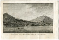 Endeavour river - encampent by J.S. Klauber - Etching / engraving - 18th Century