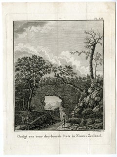 Tolaga Bay, Southland by J.S. Klauber - Etching / engraving - 18th Century