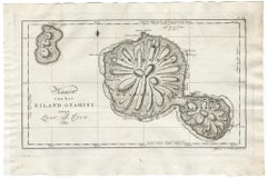 Antique Map of Tahiti by Cook by J.S. Klauber - Etching / engraving - 18th Century